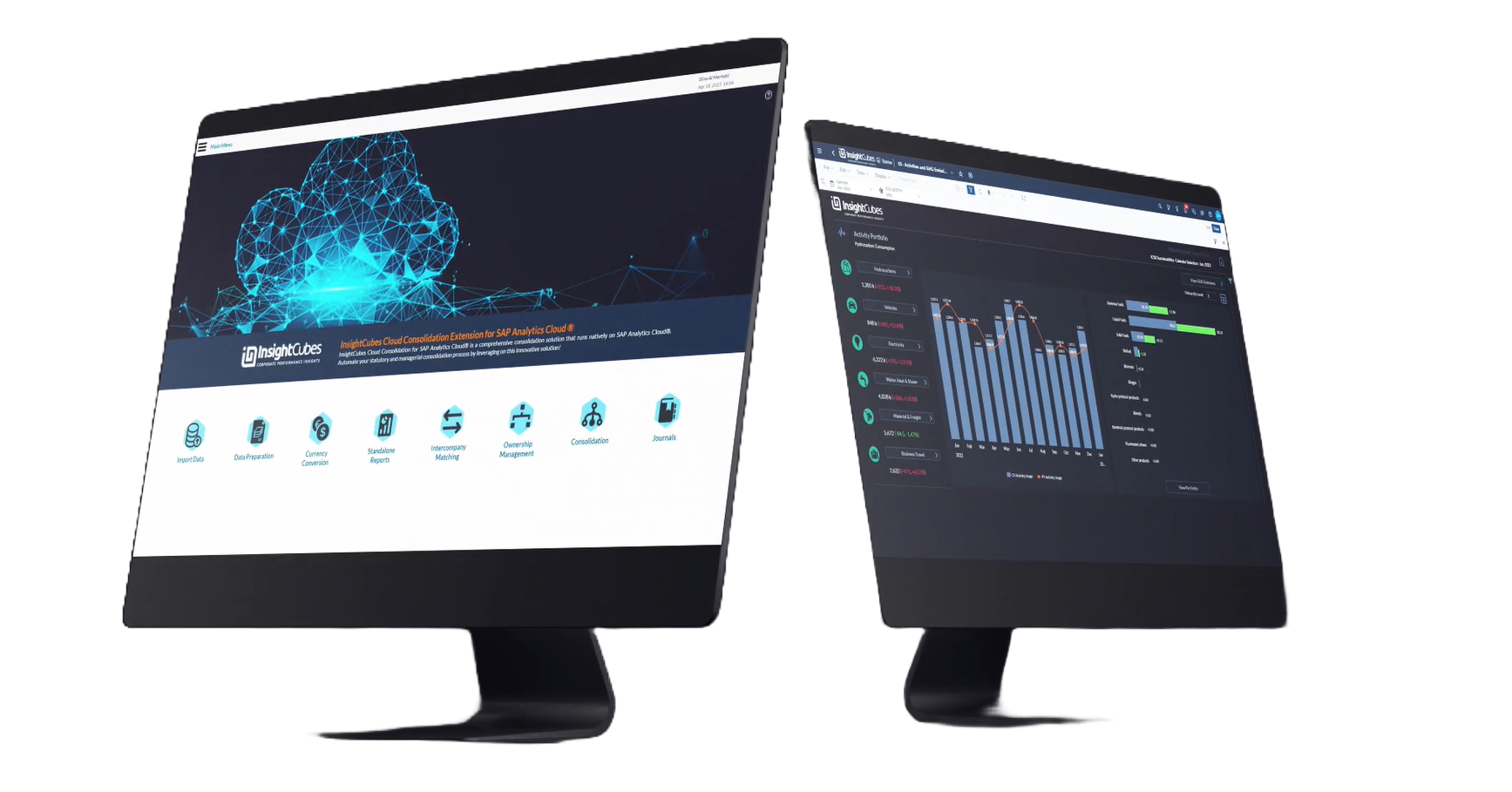 SAP Analytics Cloud UI/UX project preview